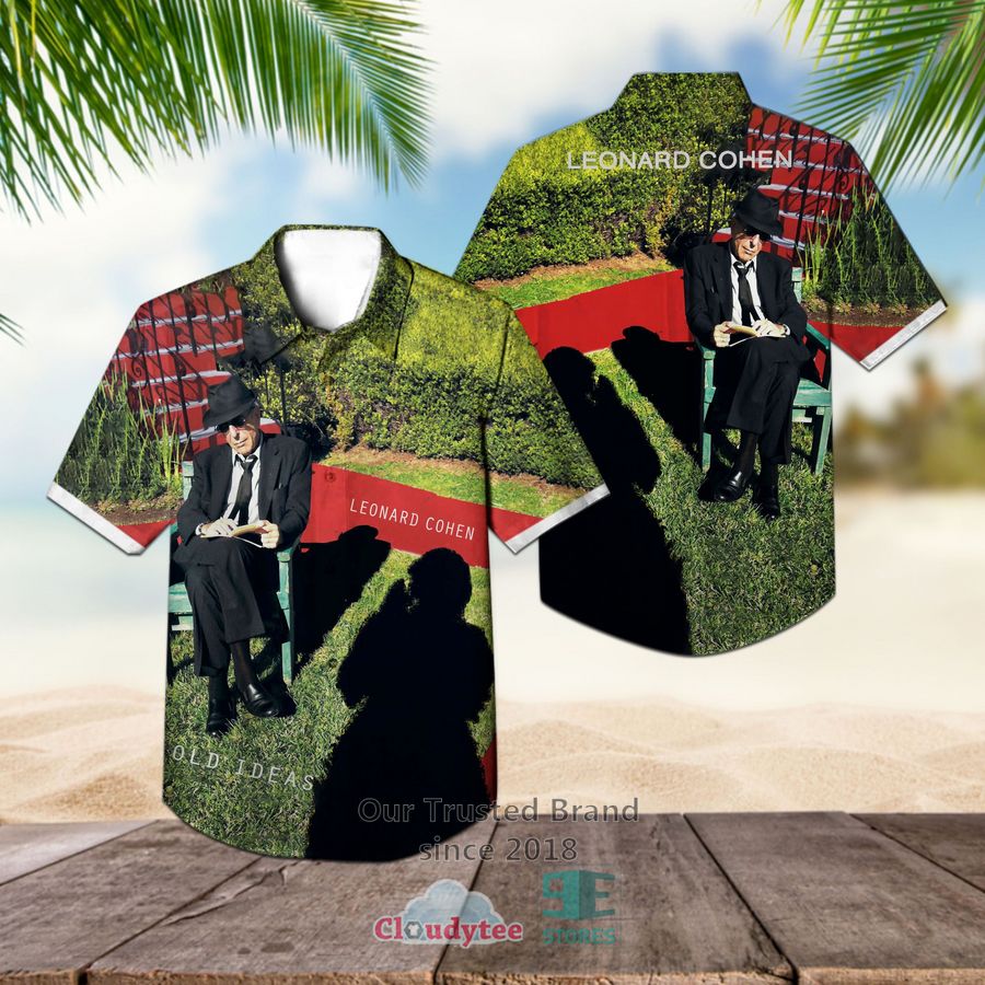 Leonard Cohen Recent Songs Album Hawaiian Shirt