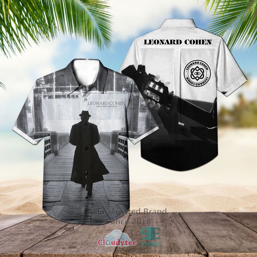 Leonard Cohen Songs Of Album Hawaiian Shirt