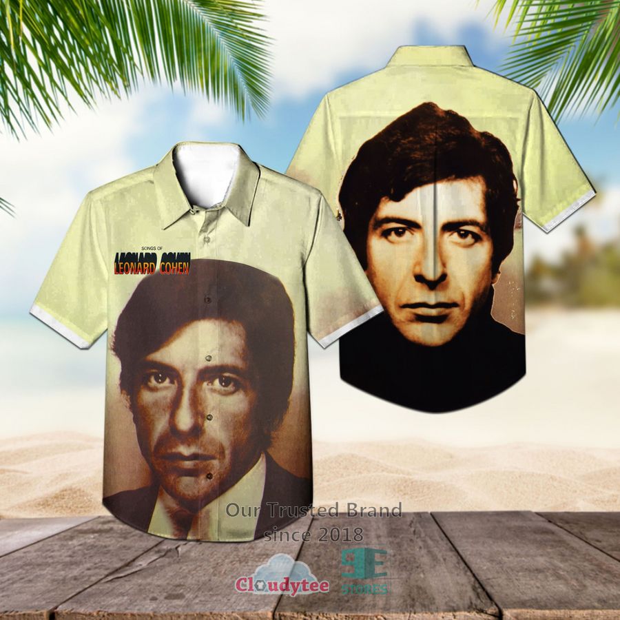 Leonard Cohen Songs From A Room Album Hawaiian Shirt