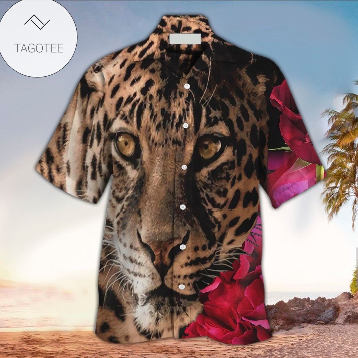 Leopard Aloha Shirt Hawaiian Shirt For Leopard Lovers