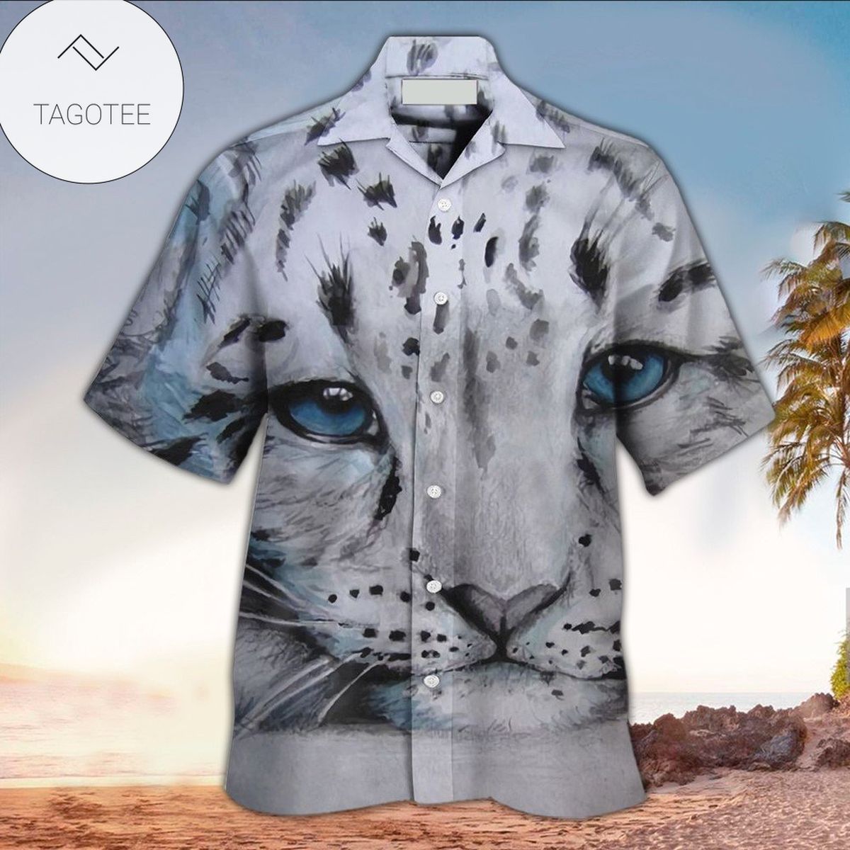 Leopard Hawaiian Shirt Leopard Lover Gifts