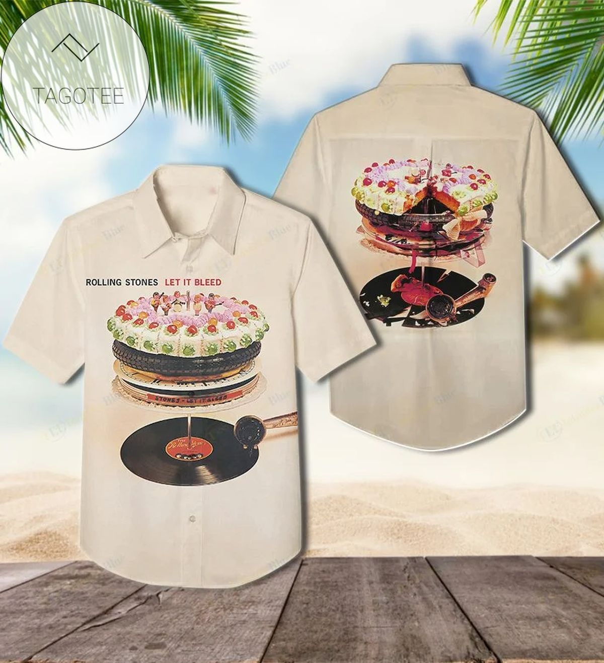 Let It Bleed Studio Album By The Rolling Stones Hawaiian Shirt