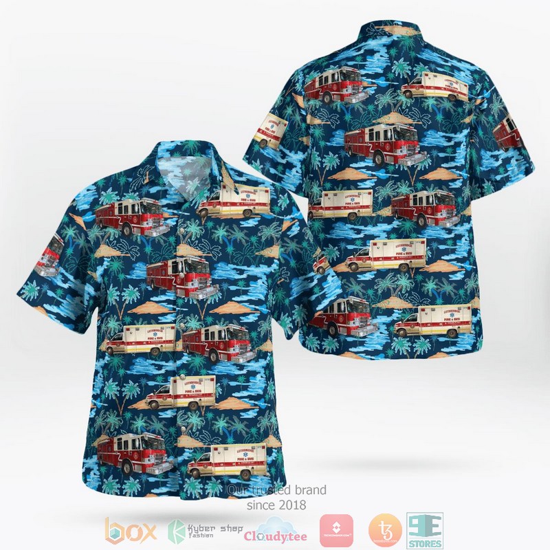 Lesslie Fire – Rescue Hawaii 3D shirt