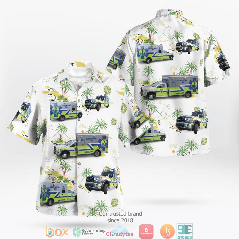 Lewis McChord Fire n Emergency Services Hawaiian Shirt