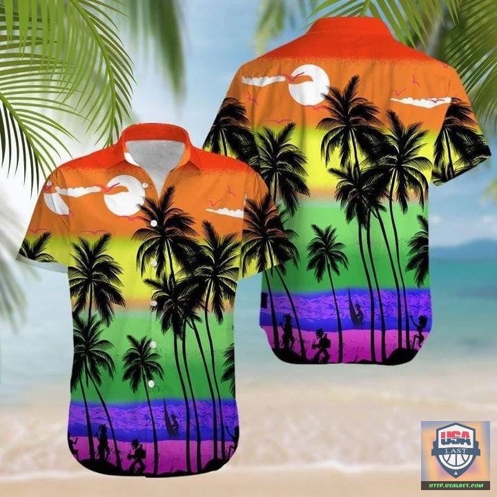 Lgbt Hawaiian Shirt For Men Women