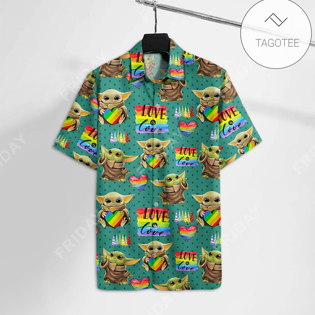 Lgbt Hawaii Shirt Lgbt Rainbow Color Tropical Floral Hawaiian Aloha Shirt