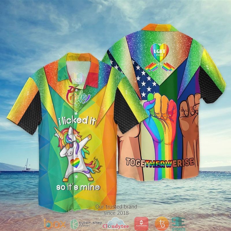 LGBT Gay Hands Aloha Shirt