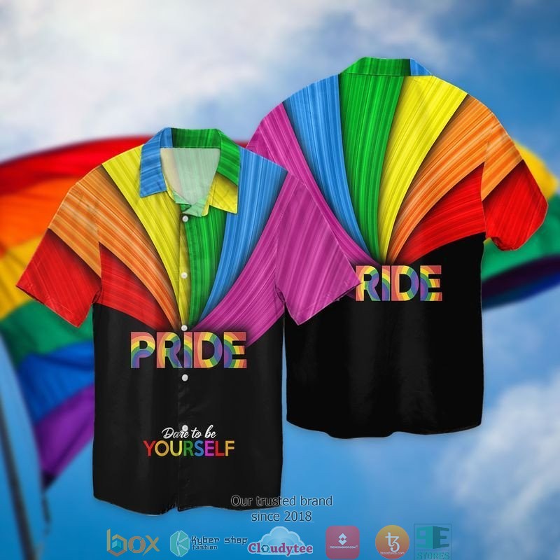 LGBT Pride Human Beings We All Bleed The Same Color Hawaiian Shirt