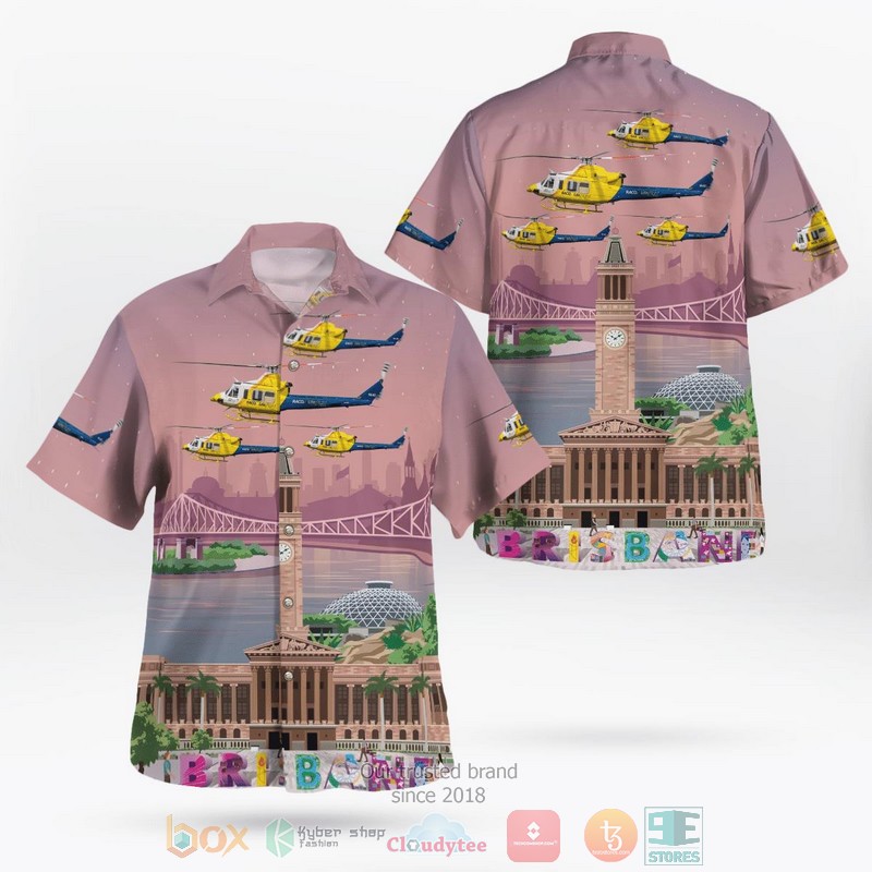 Lifeline Ambulance Illinois Fleet Hawaiian Shirt