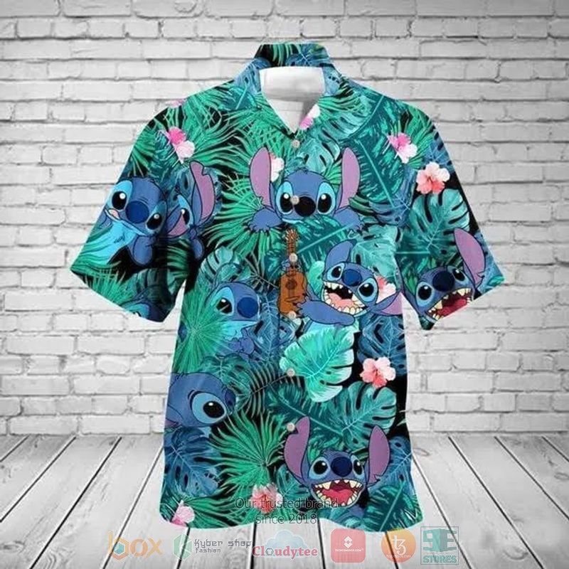 Lilo & Stitch Summer Stitch Hawaii Style Gifts Hawaiian Shirt