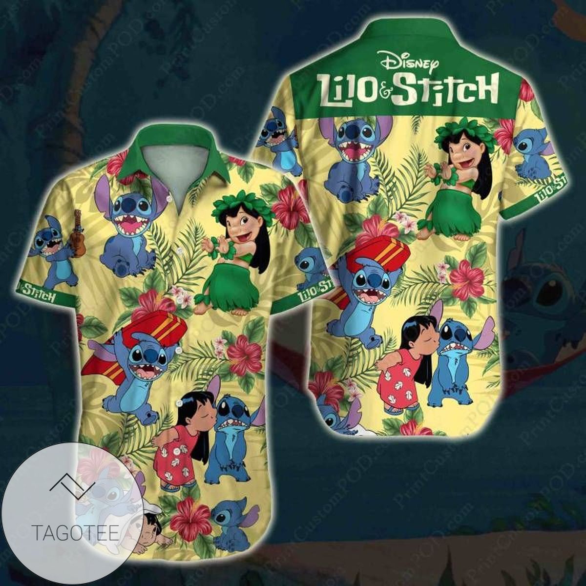 Lilo And Stitch Hawaiian Shirt