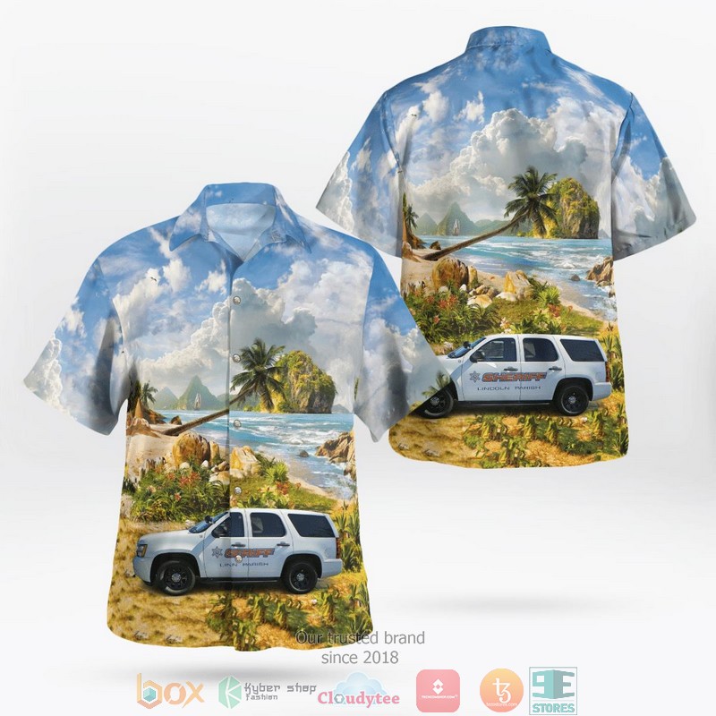 Lincoln City Hawaiian Shirt, Beach Short