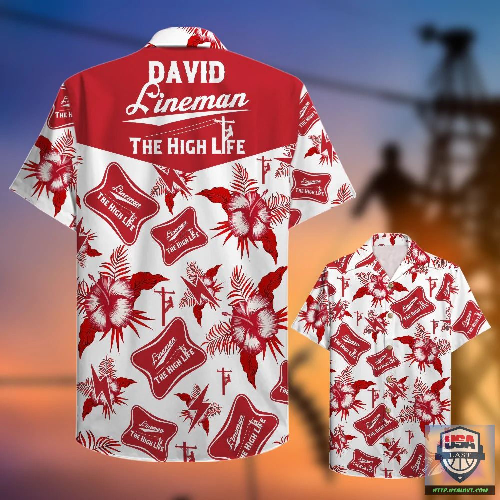 Lineman Hawaiian Shirt