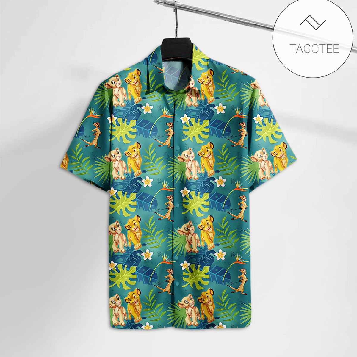 Lion King Hawaiian Shirt Baby Lion And Friends Hawaii Tshirt Aloha Shirt