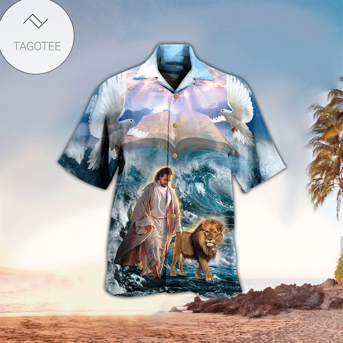 Lion Terrier Aloha Hawaii Shirt Perfect Hawaiian Shirt For Lion Lover