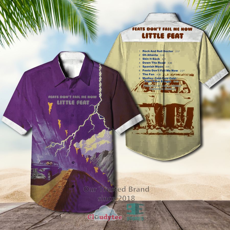 Little Feat Hoy-Hoy Casual Hawaiian Shirt