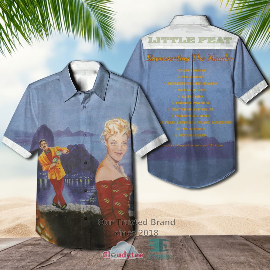 Little Feat Time Loves a Hero Casual Hawaiian Shirt