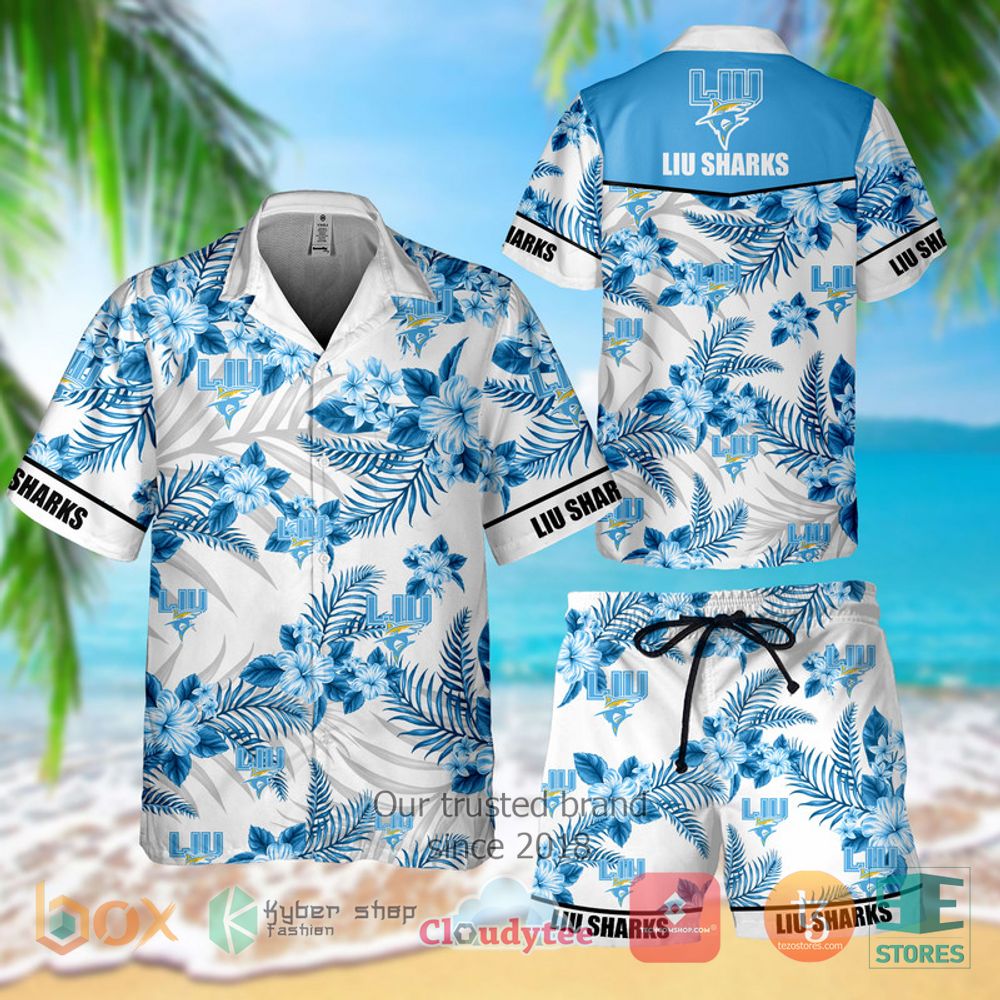 Liverpool FC Hibiscus Hawaiian Shirt