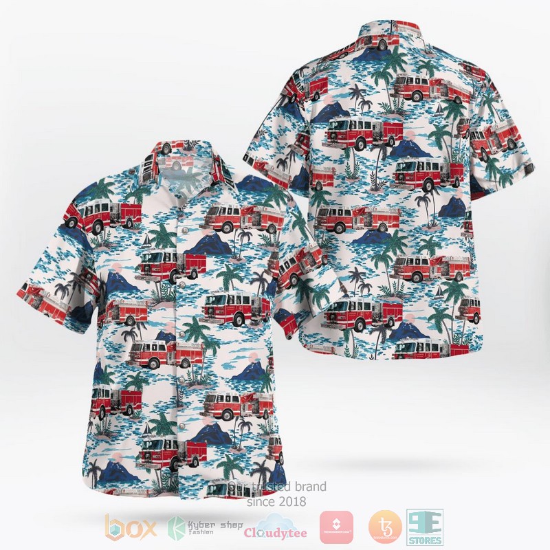 Liverpool New York Liverpool Fire Department Hawaiian Shirt