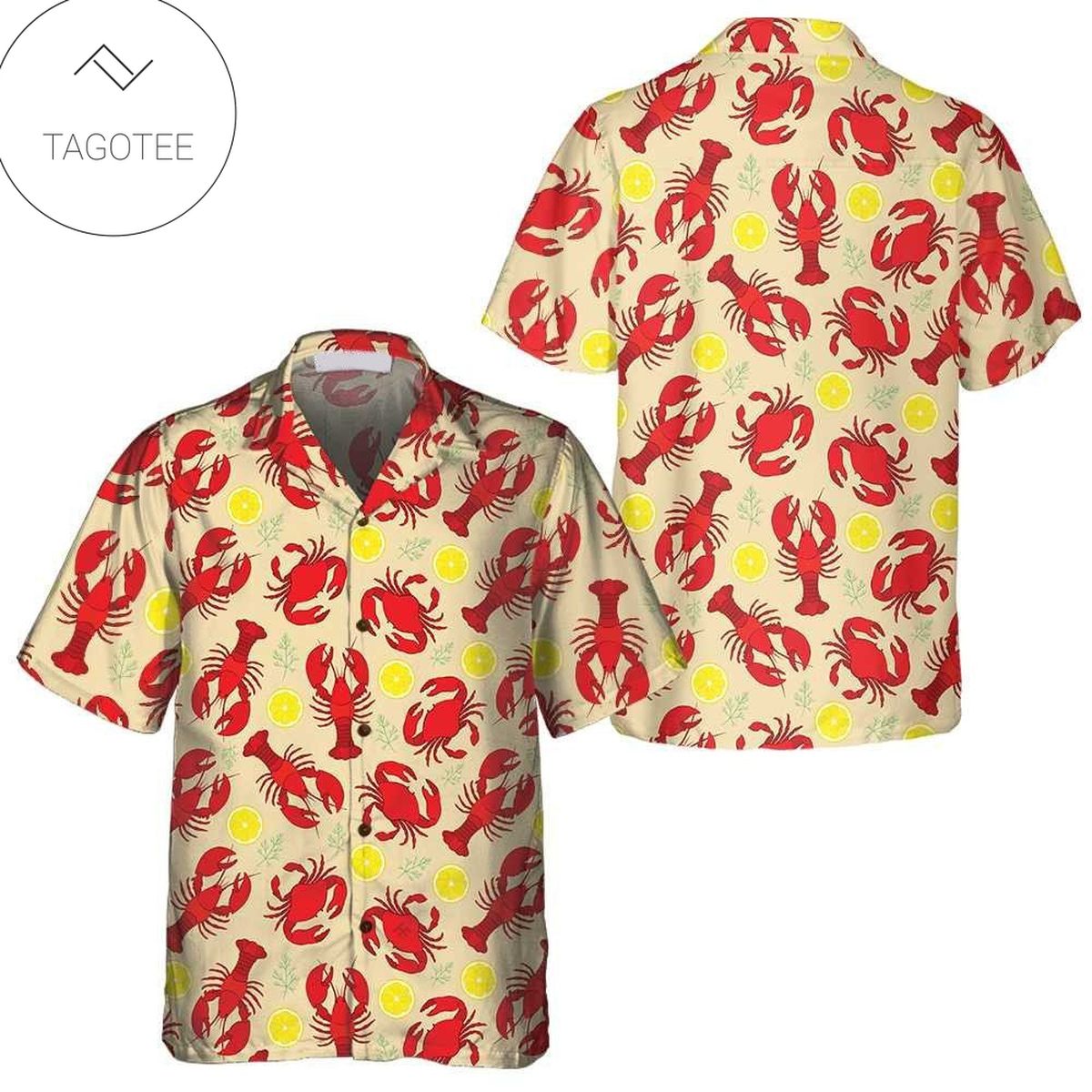 Lobster Apparel Lobster Button Up Shirt