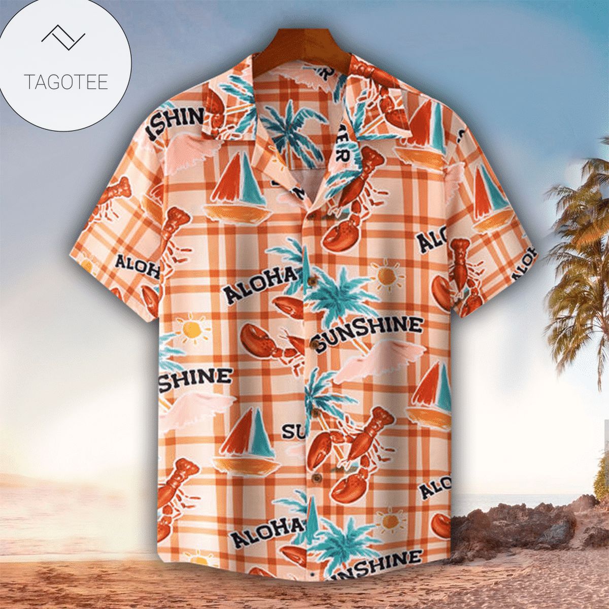 Lobster Hawaiian Shirt Perfect Lobster Clothing