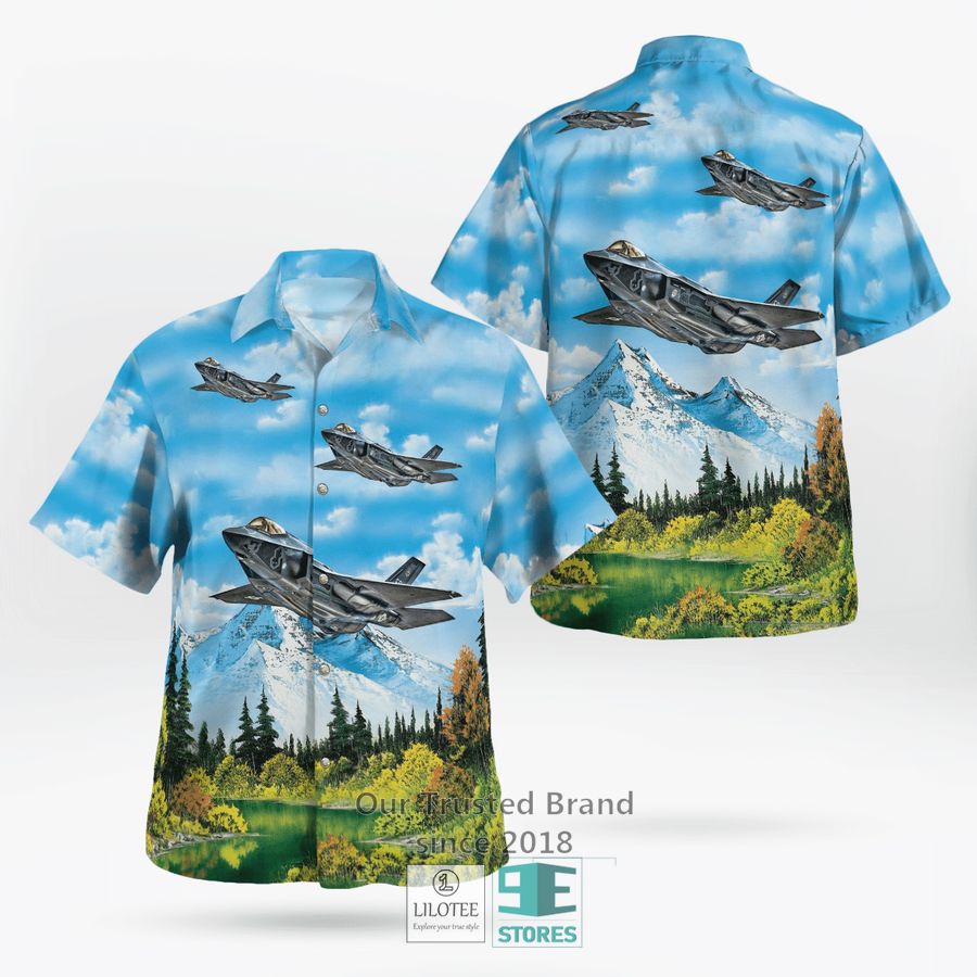 Lockheed Martin F-35 Lightning Iikc Air Showhappy Labor Daynew Centurykansas Hawaiian Shirt