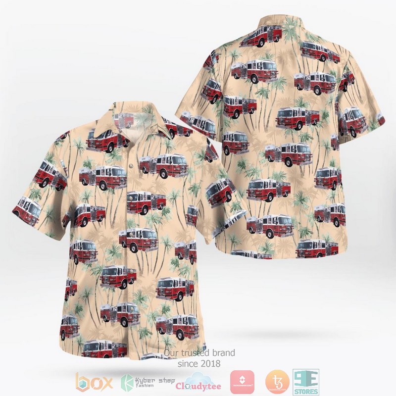 Lodi Volunteer Fire Department Hawaii 3D shirt