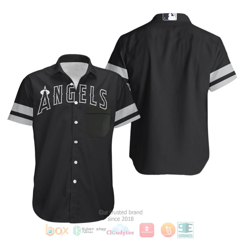 Los Angeles Angels Black 2019 Hawaiian Shirt