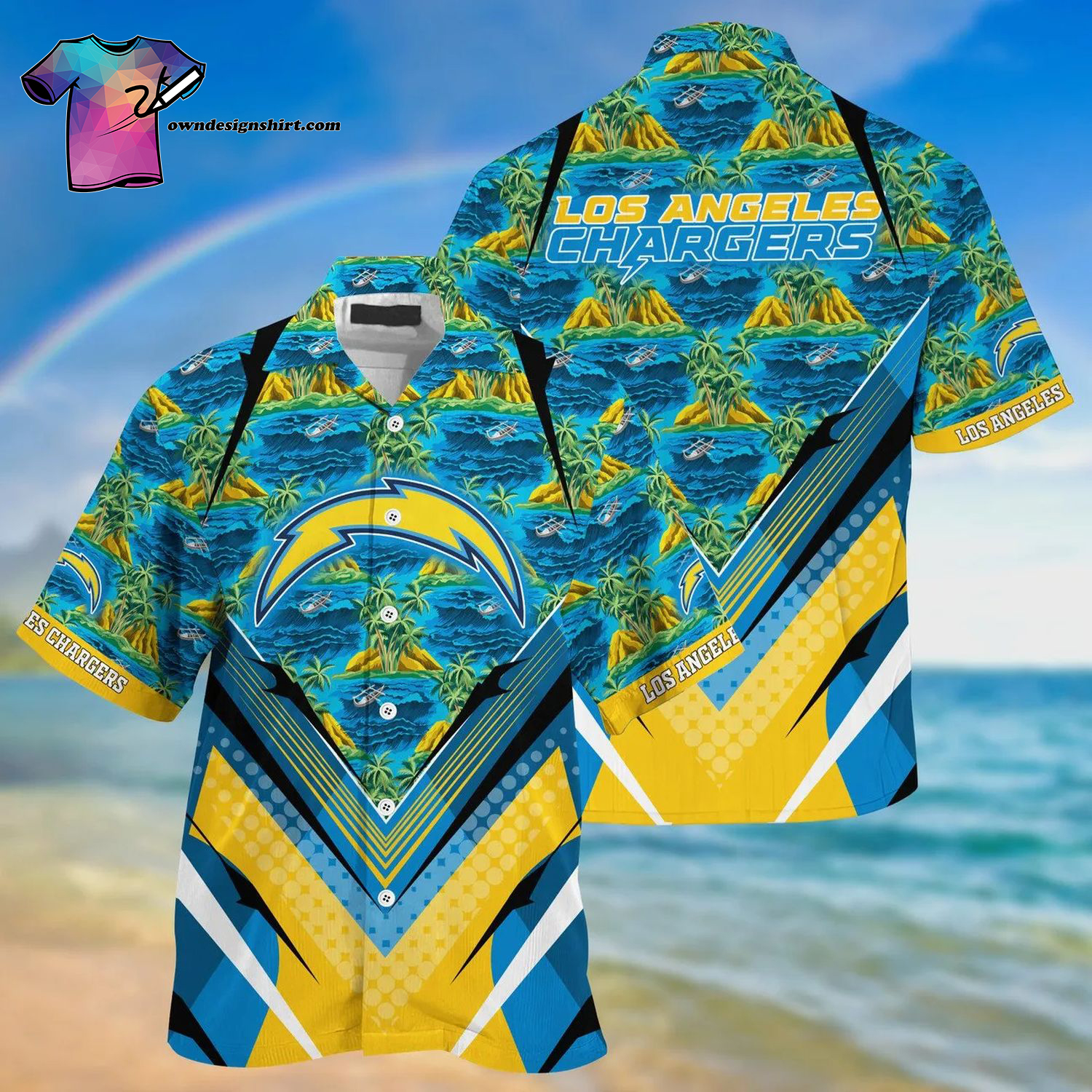 Los Angeles Dodgers Baseball Team Full Printing Hawaiian Shirt