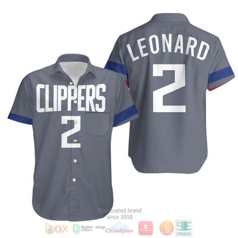 Los Angeles Clippers Kawhi Leonard 2020-21 Hawaiian Shirt