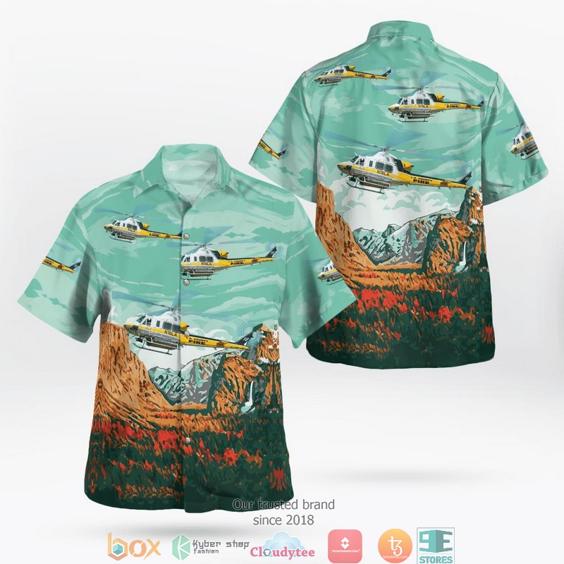 Los Angeles County Fire Department Fireboat & Helicopter Hawaii 3D Shirt