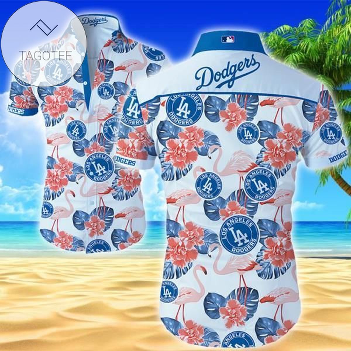 Los Angeles Clippers Authentic Hawaiian Shirt 2022 Summer Button Up Shirt For Men Beach Wear Short Sleeve Authentic Hawaiian Shirt 2022