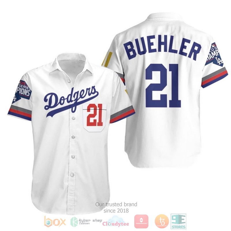 Los Angeles Dodgers Buehler 21 2020 Championship Hawaiian Shirt