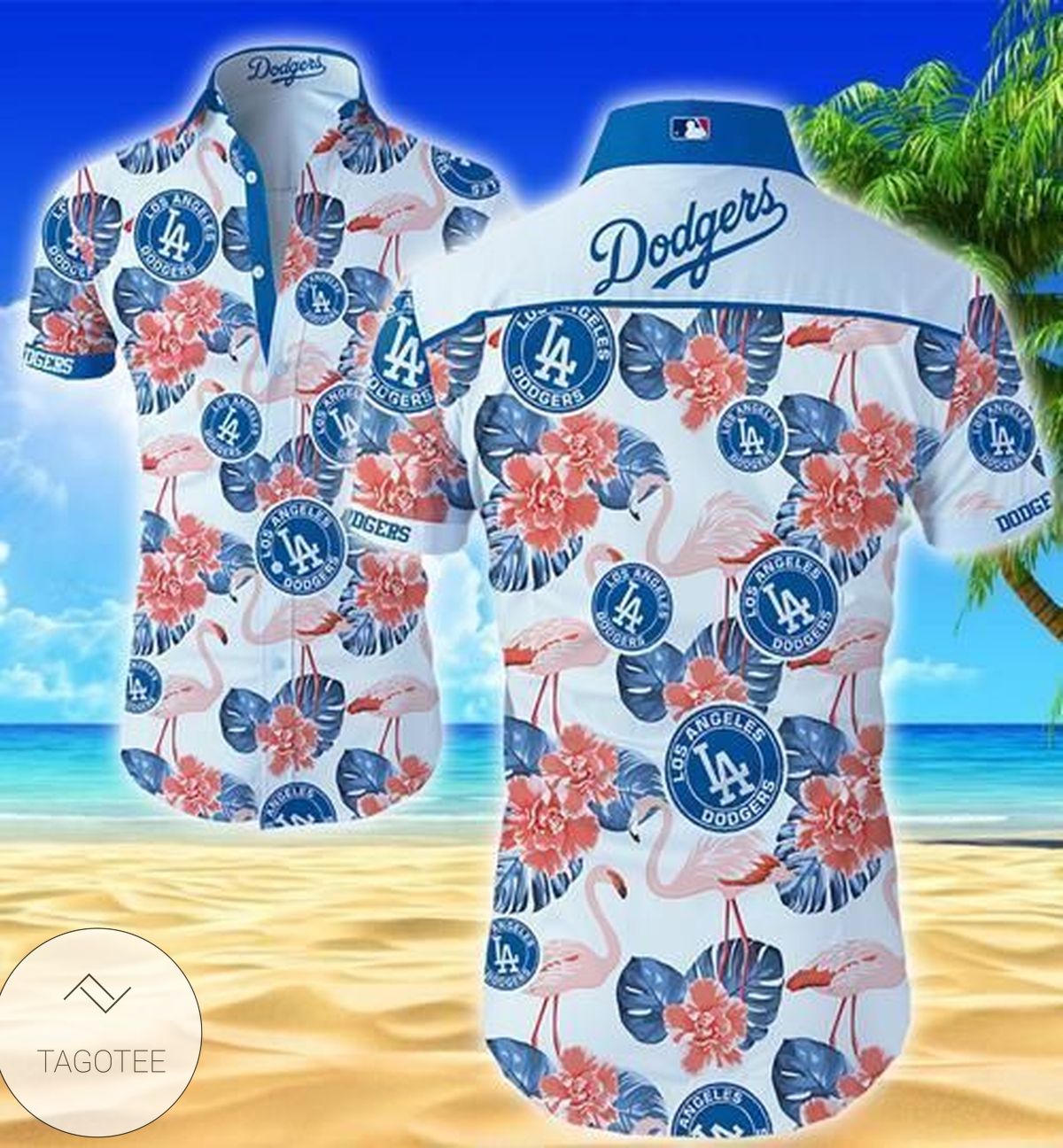 Los Angeles Dodgers Mlb Tommy Bahama Hawaiian Shirt