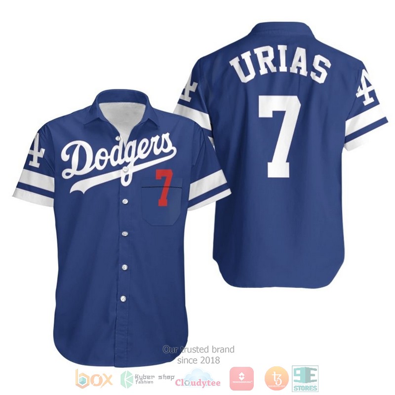 Los Angeles Dodgers Julio Urias 7 2020  MLB Hawaiian Shirt