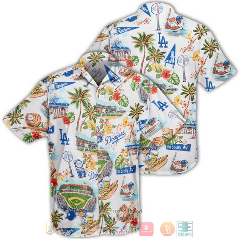 Los Angeles Dodgers MLB Hawaiian shirt