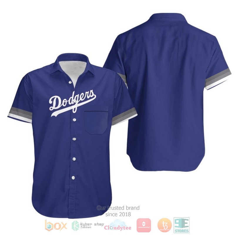 Los Angeles Dodgers Gray 83 2020 Championship Hawaiian Shirt