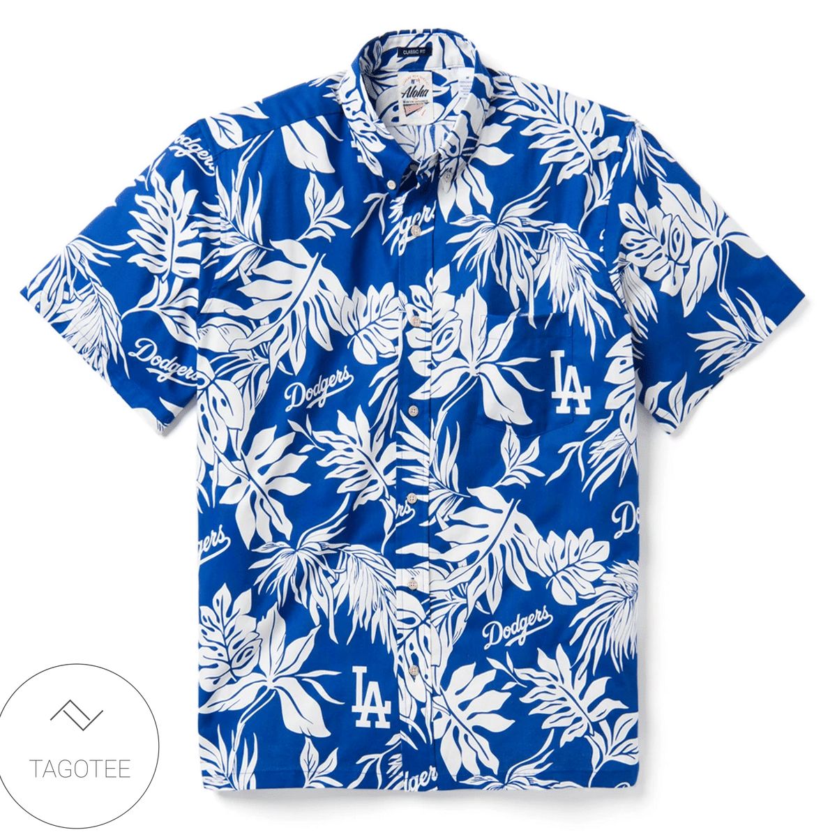 Los Angeles Doggers Vintage Mlb Hawaiian Shirt