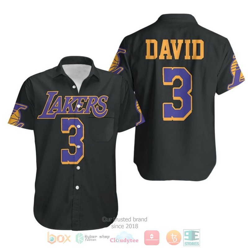 Los Angeles Lakers Anthony Davis 2020-21 Hawaiian Shirt