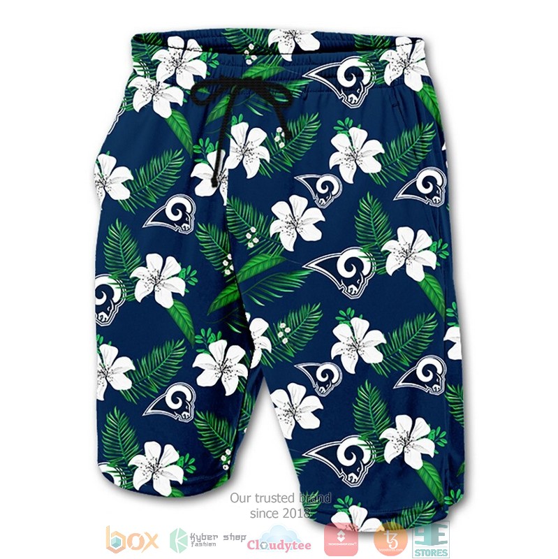 Los Angeles Rams Hawaiian Shorts