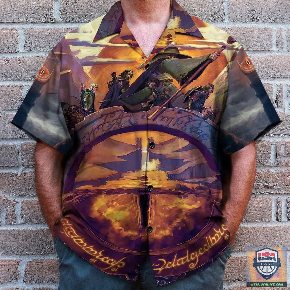 LOTR The Hobit And The Ring Hawaiian Shirt