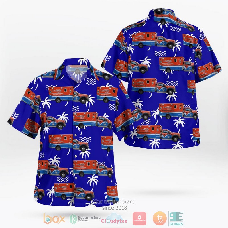 Louisville Metro Police Department MD Helicopters MD-520N Hawaiian Shirt