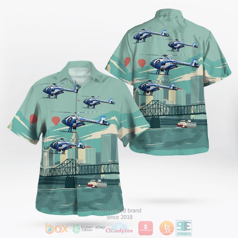 Louisville Metro EMS Louisville-Jefferson County Kentucky Hawaiian shirt