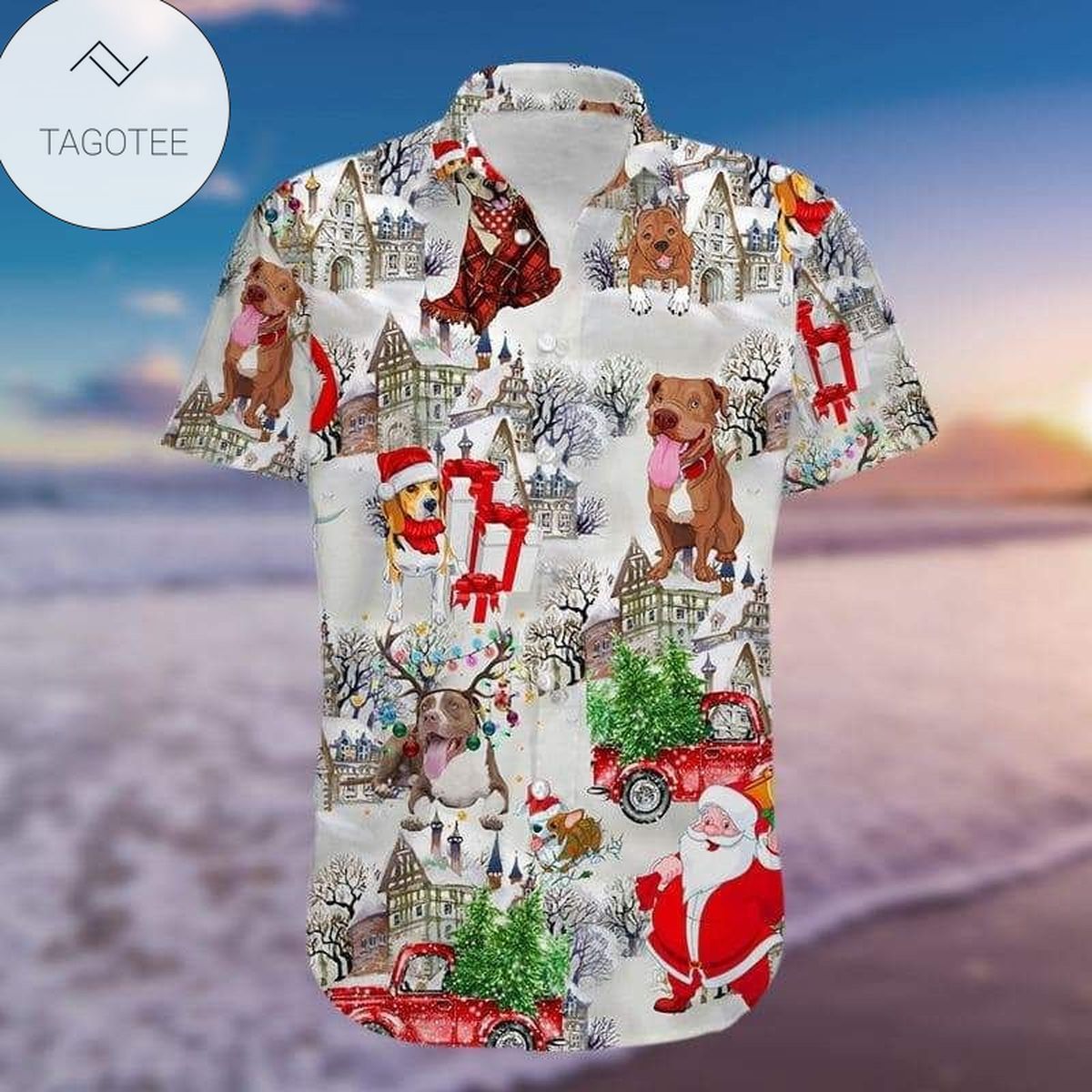 Love Dachshund For Men And Women Graphic Print Short Sleeve Hawaiian Casual Shirt