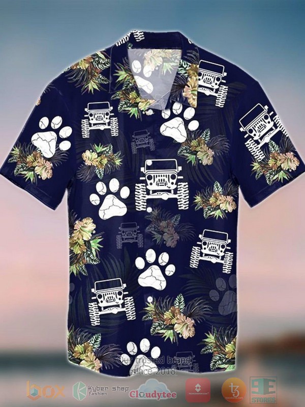 Love Peace In The Beach Print Short Sleeve Hawaiian Shirt