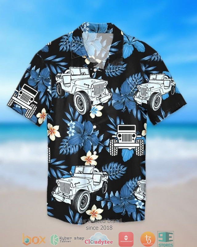 Love Jeep Car III Short Sleeve Hawaiian shirt