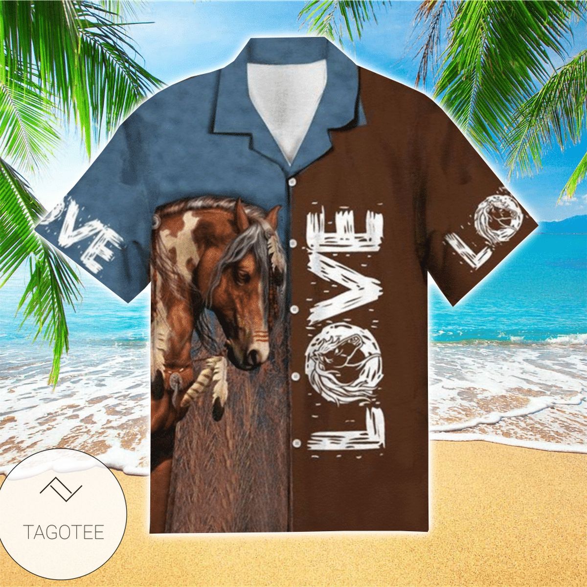 Love Newyork For Men And Women Graphic Print Short Sleeve Hawaiian Casual Shirt