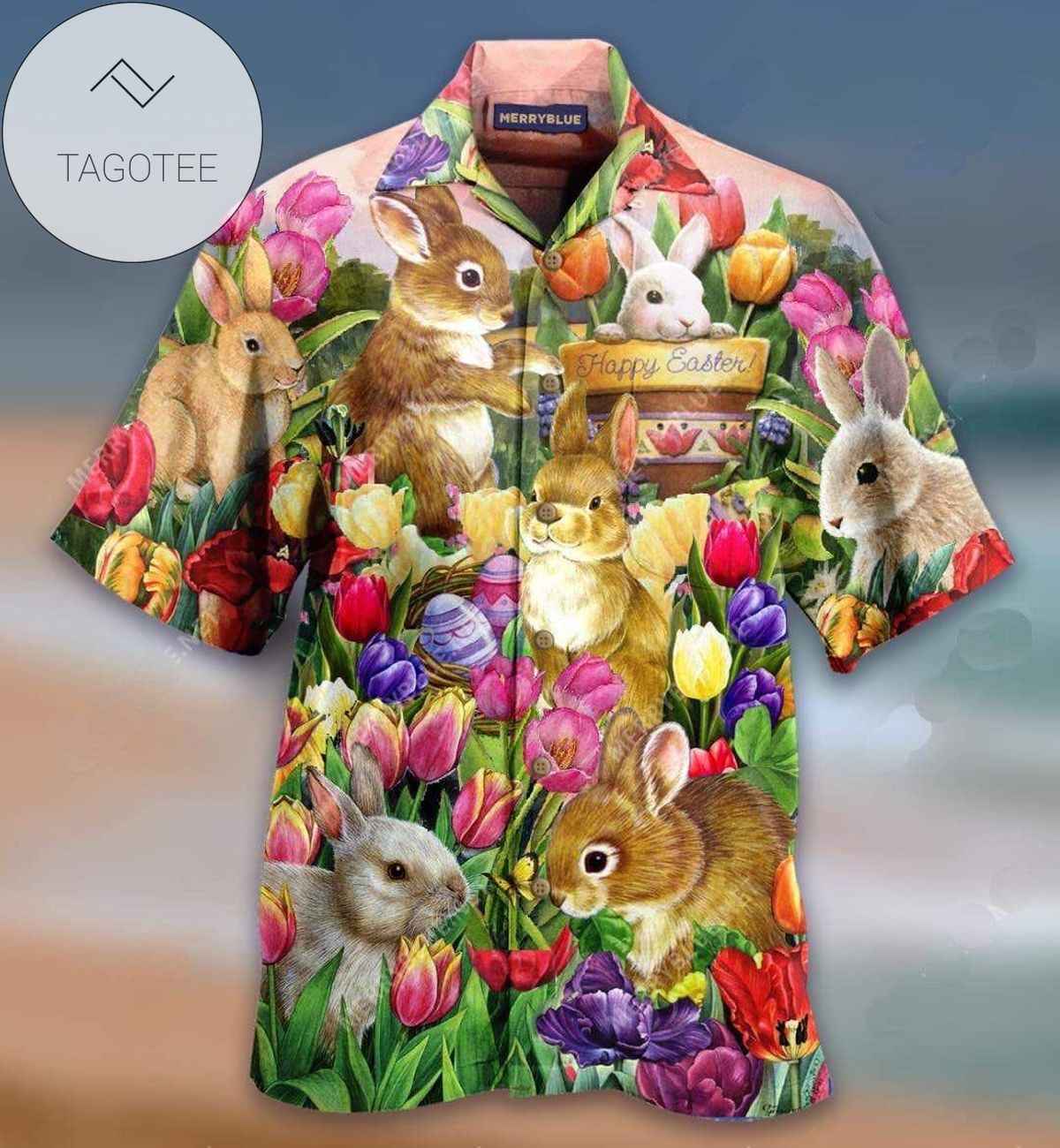 Lovely Cows Seamless Pattern Hawaiian Shirt