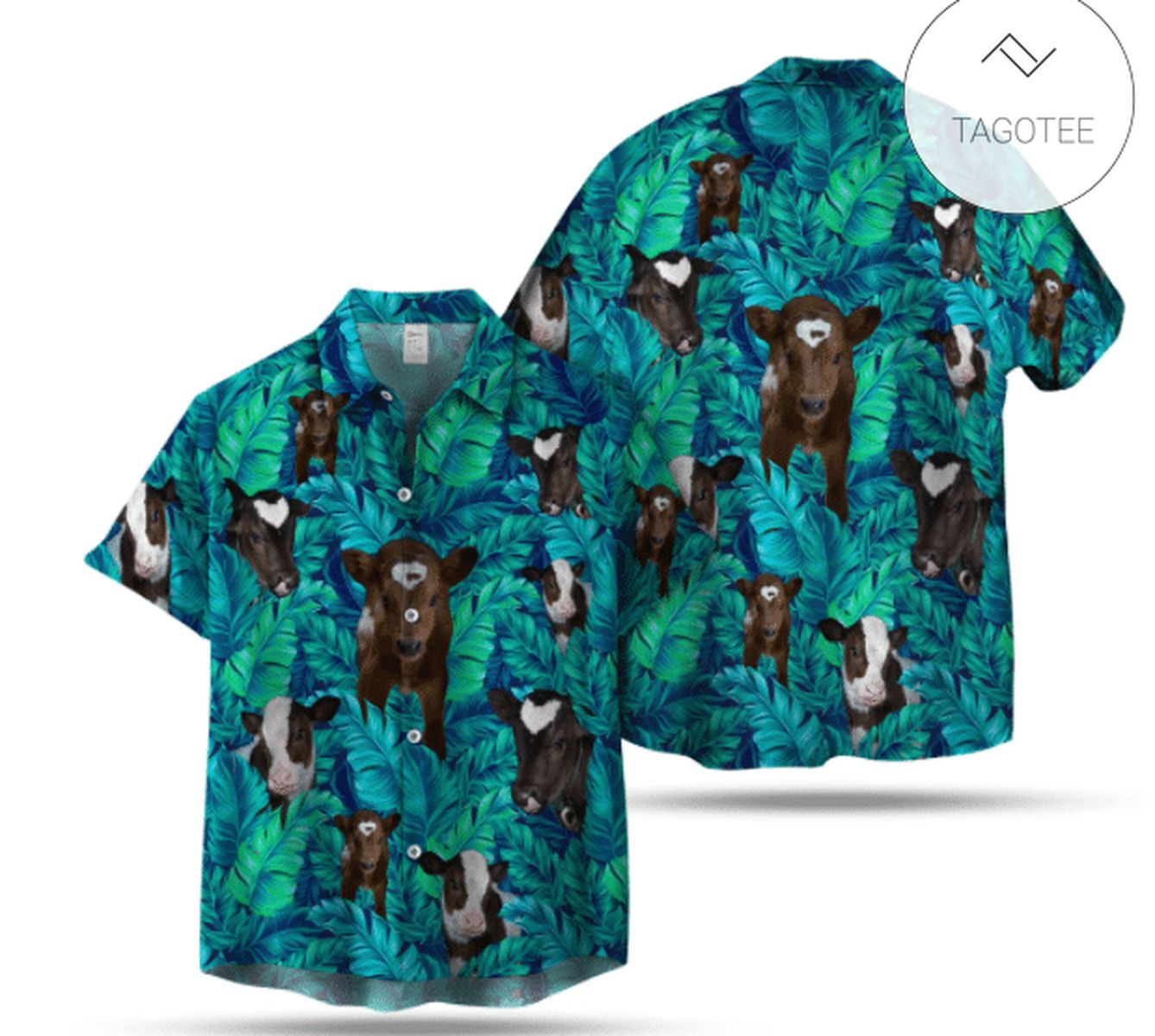 Lovely Dolphin Hawaiian Aloha Shirts V