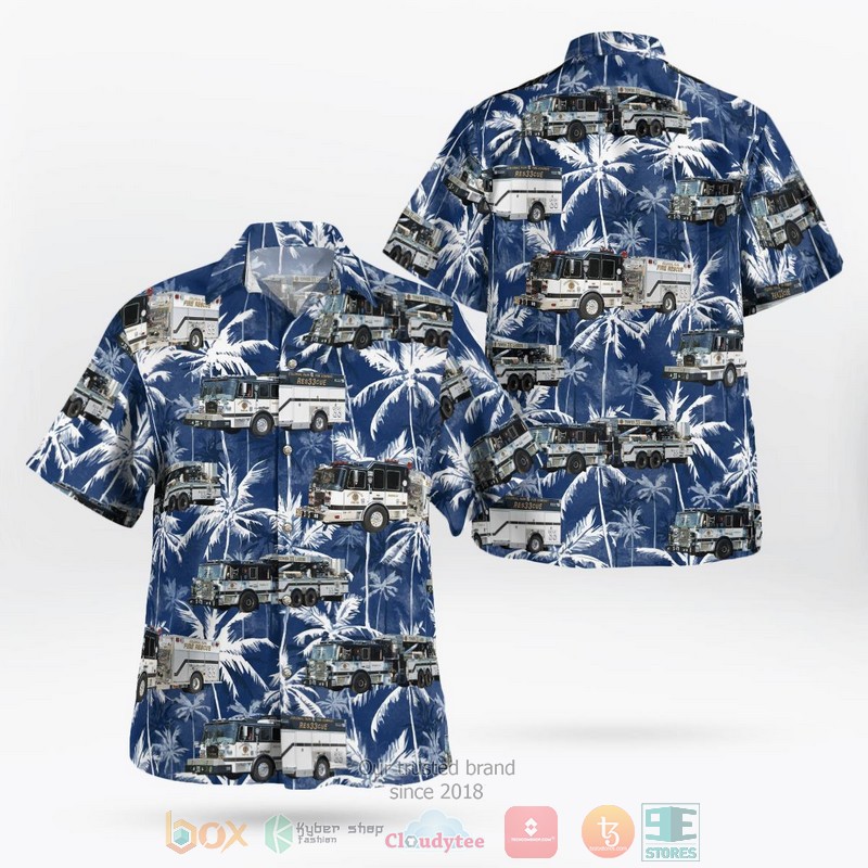 Loxley Volunteer Fire Department Aloha Shirt